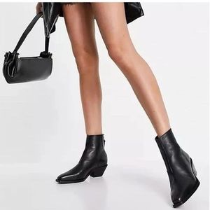 ALL SAINTS Lenora Leather Ankle Boots